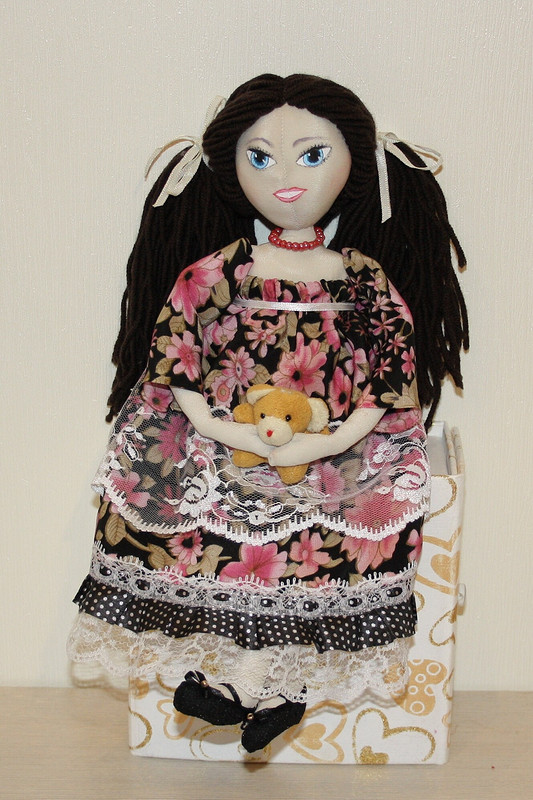 Кукла шелковая от ElenaShender0va