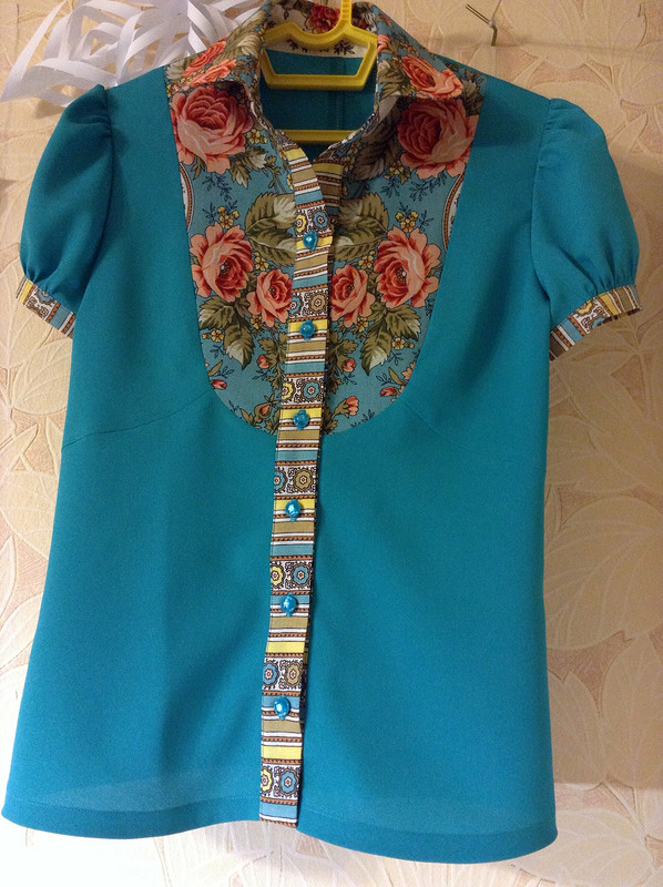 Синель «Аленушка», блузка «Матрешка» от Gaika3022