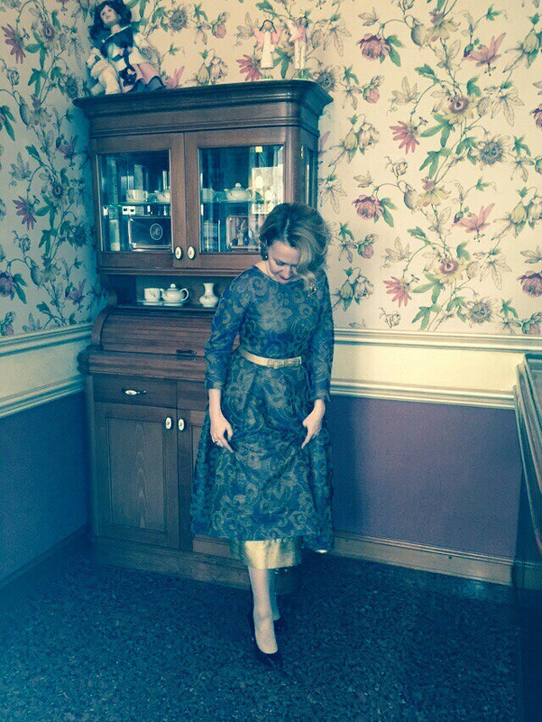 Модное ретро 50-е. Платье Грейс ко дню рождения) от stepzlatik
