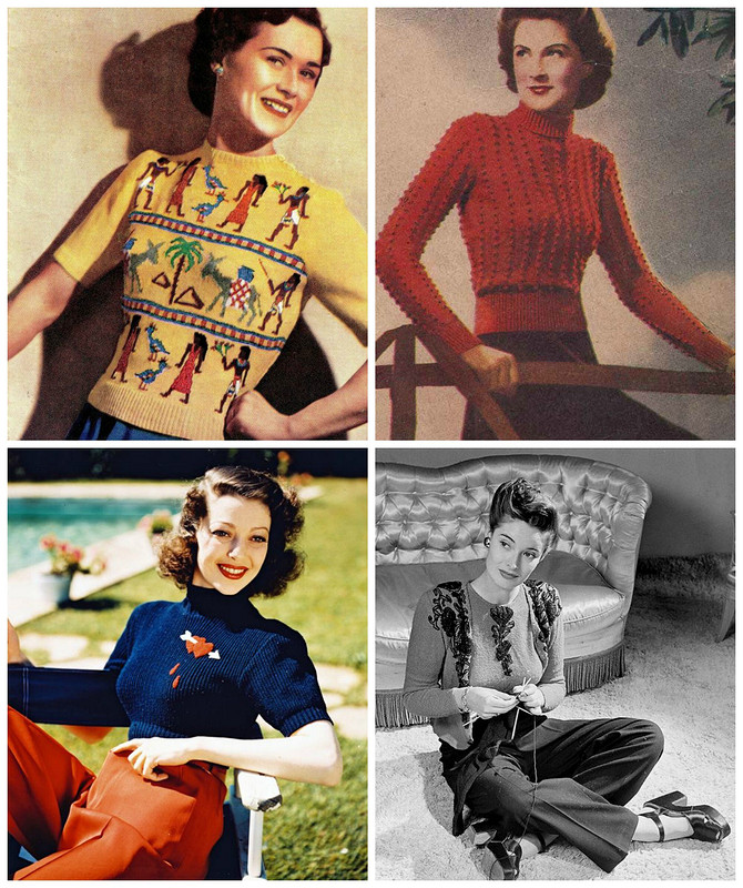 Модное ретро. 40е годы. Неформат от ElenaGai