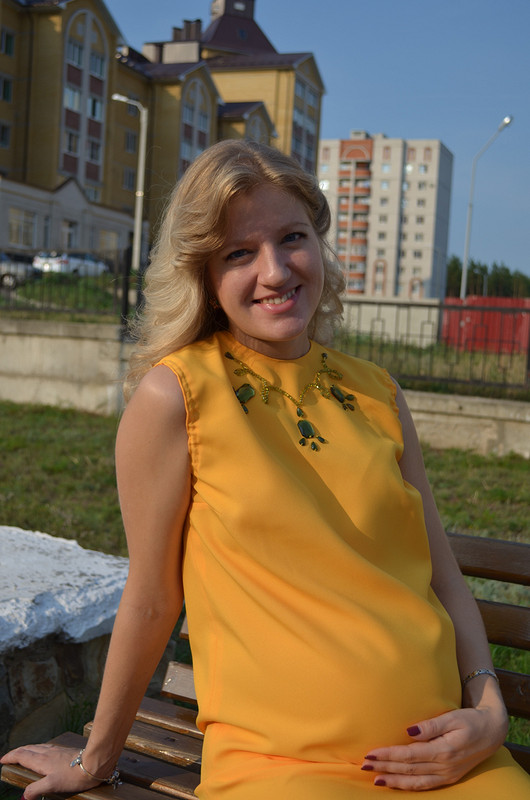 Солнечное платьице от Nadejda_Shahynova