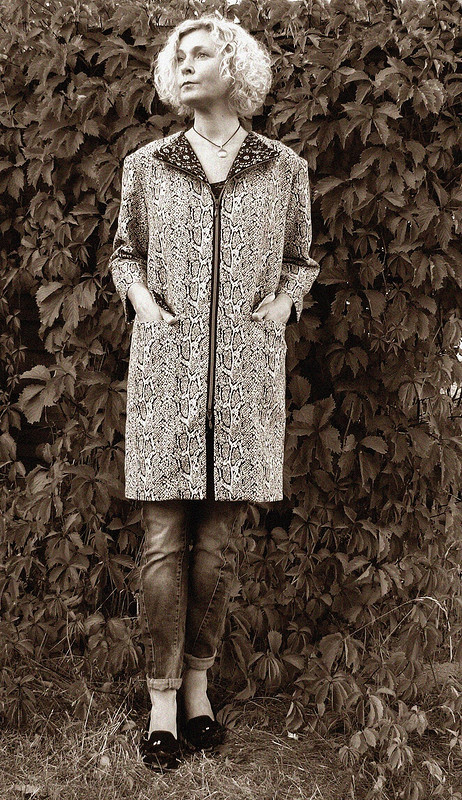 Модное ретро 60-е -  Летнее пальто от Ферре от iewaa