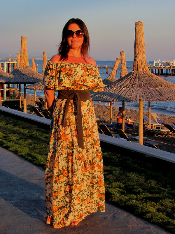 Платье в цветочек от marina_mandarina
