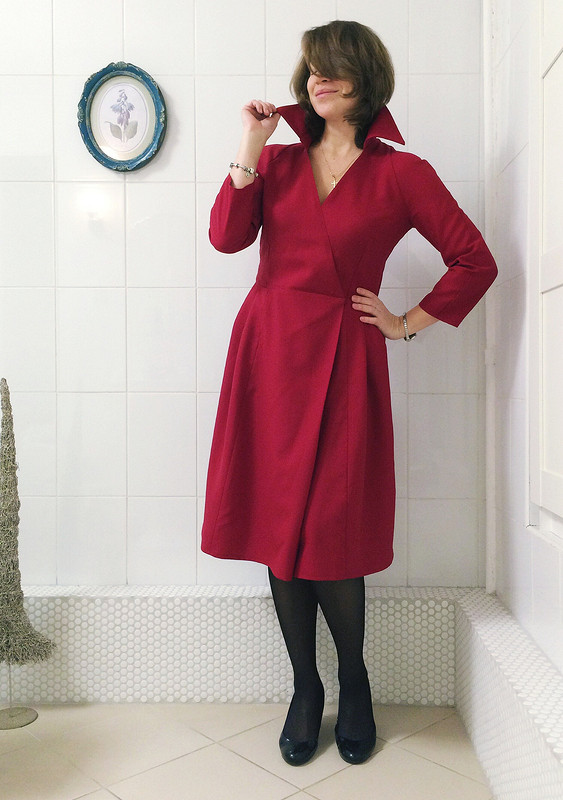 Красное, почти королевское платье) от Arshinka