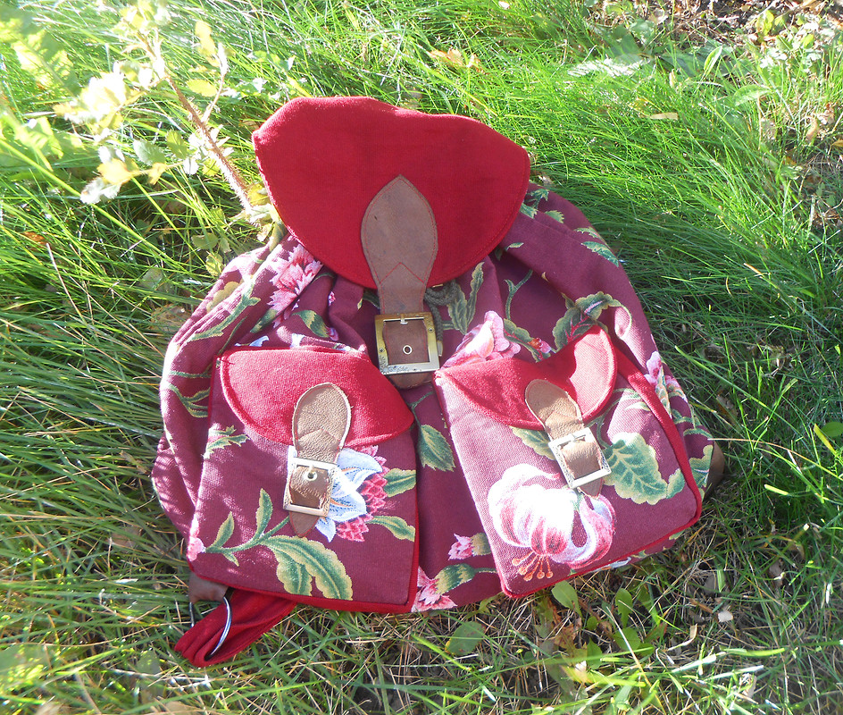 Цветочный рюкзак от _Lelik