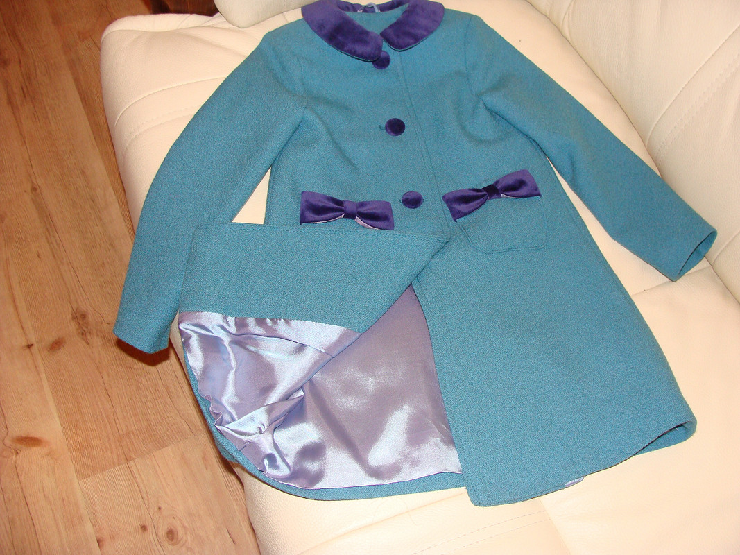 Пальто из остатков от Armas-Olga