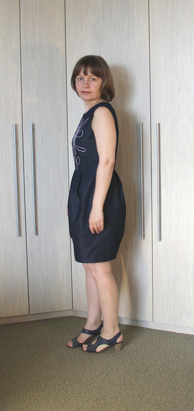 Джинсовое платье с декором от fortuna