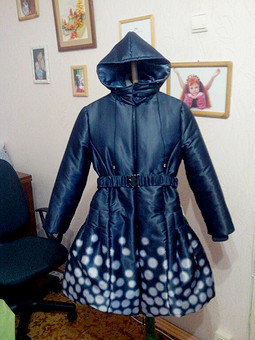 Демисезонное пальто для дочки