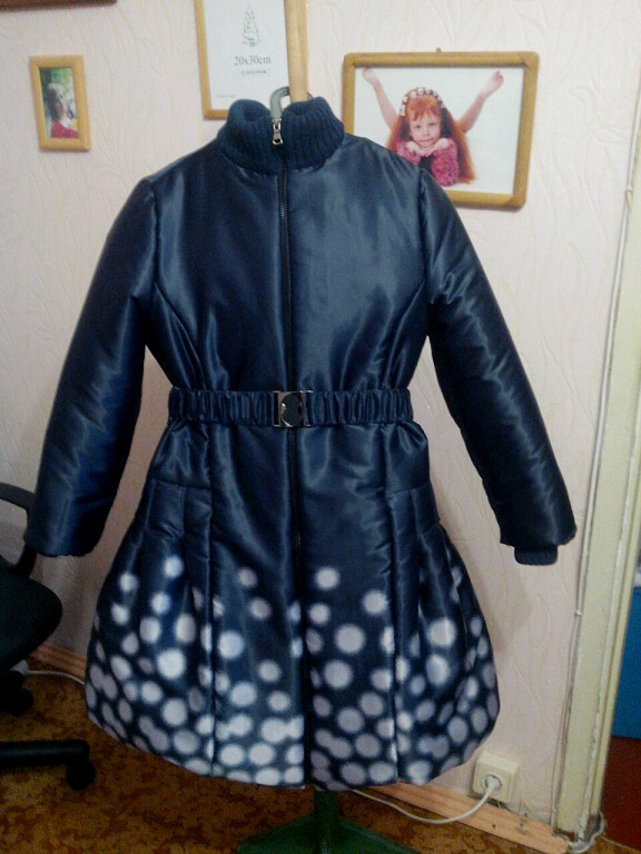 Демисезонное пальто для дочки от yulia_sha