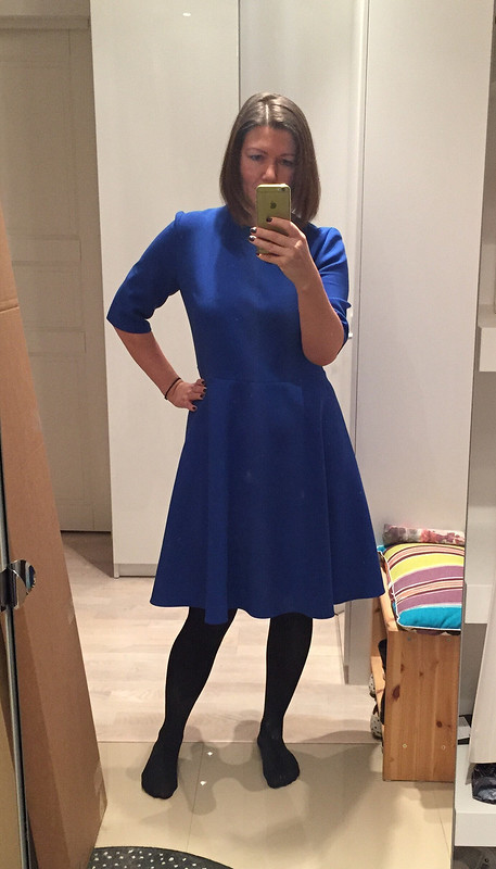 Синее платье) от Motodiva
