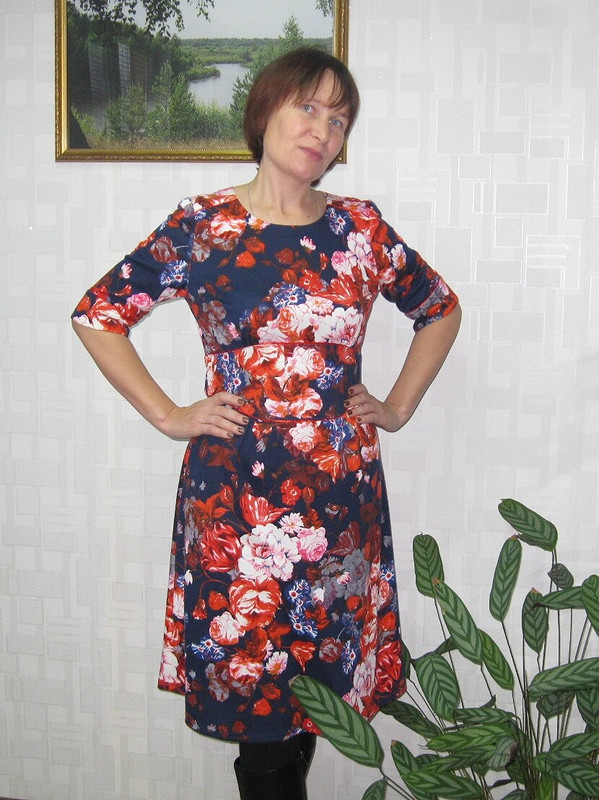 Платье из джерси от TatyanaPir