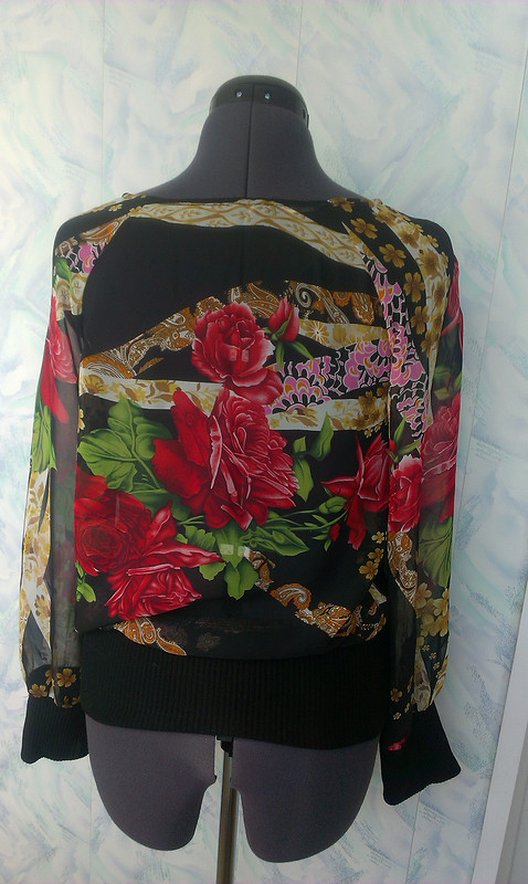 Шифоновая блуза «Розы» от Svetochka-U