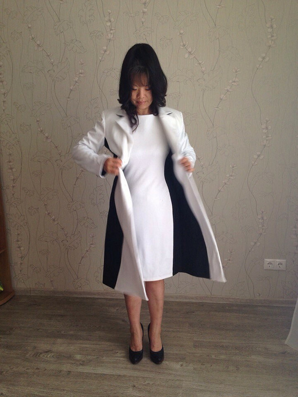 Белое пальто от Marina-msc