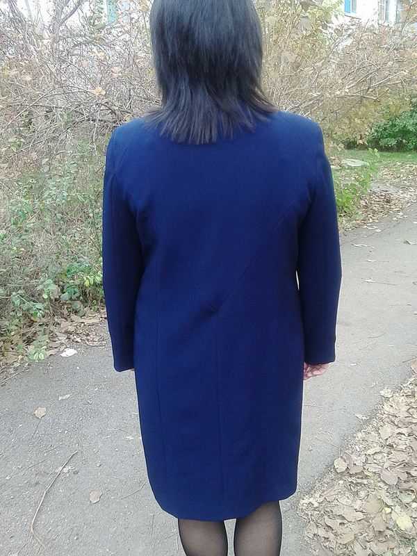 Синее пальто от natasokolova