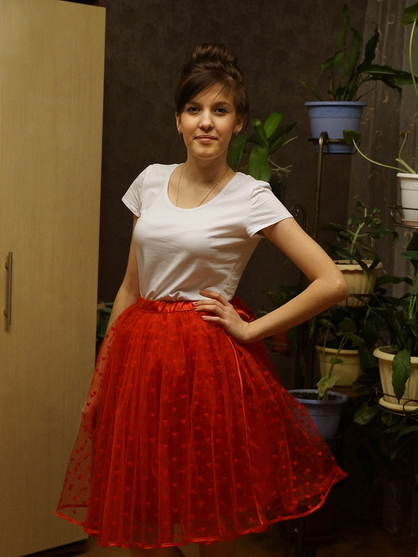 Красная юбка от Булавина Людмила