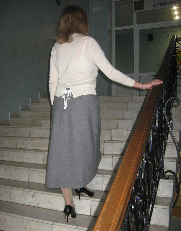 Твидовая юбка-маллет от Svetlana P