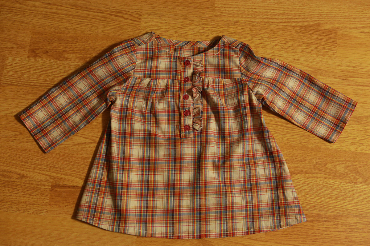 Блузка для племянницы от AnastasiyaG