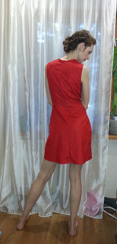 Красное платье от ForNadia