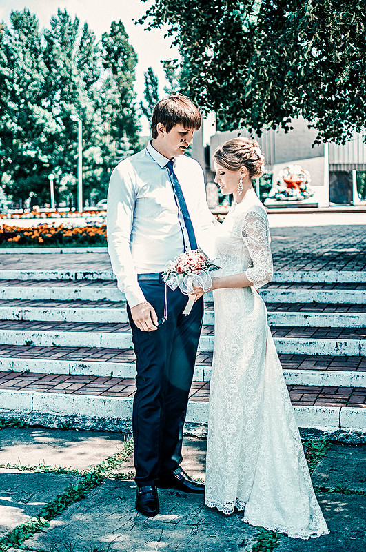 Свадебное платье от oksi17