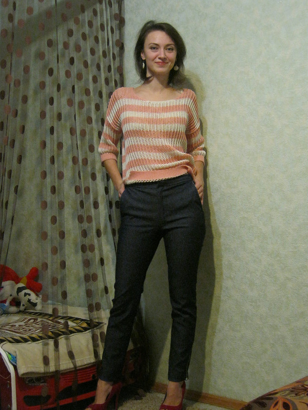Джинсовые брюки-дудочки от KalinkaSveta