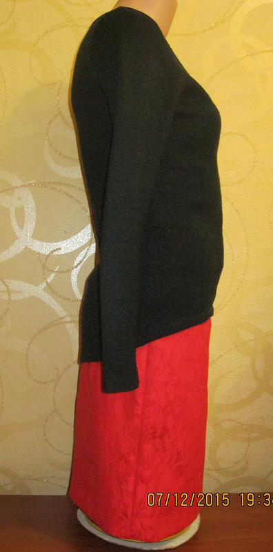 Красная юбка от kukolka