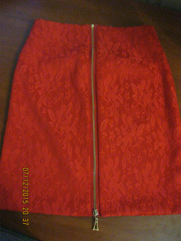 Красная юбка от kukolka