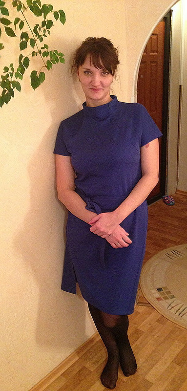 Синее платье от pimka