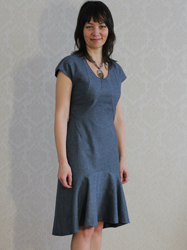 Платье из твида от stitcher