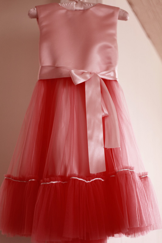 Розовое платье «Нежность» от vilunida