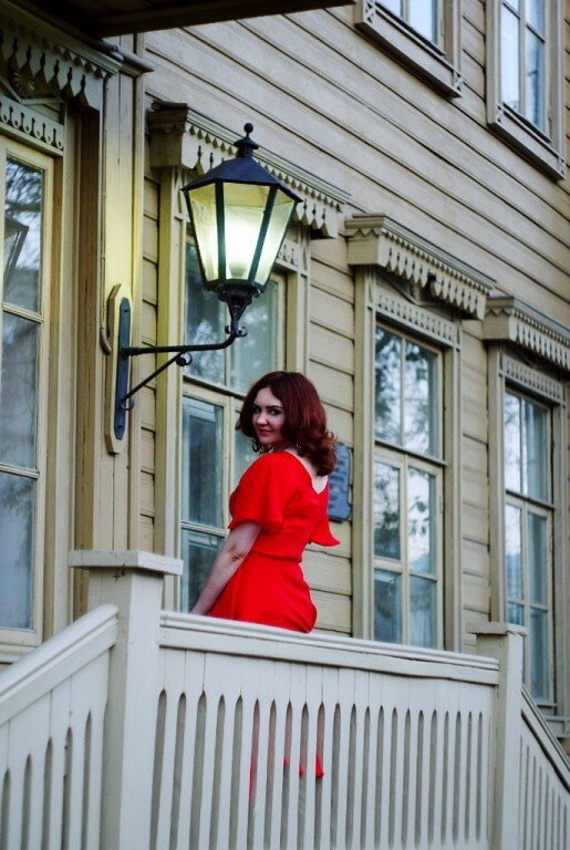 Lady in red от ToneevaMariya