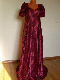 Бальное платье ампир