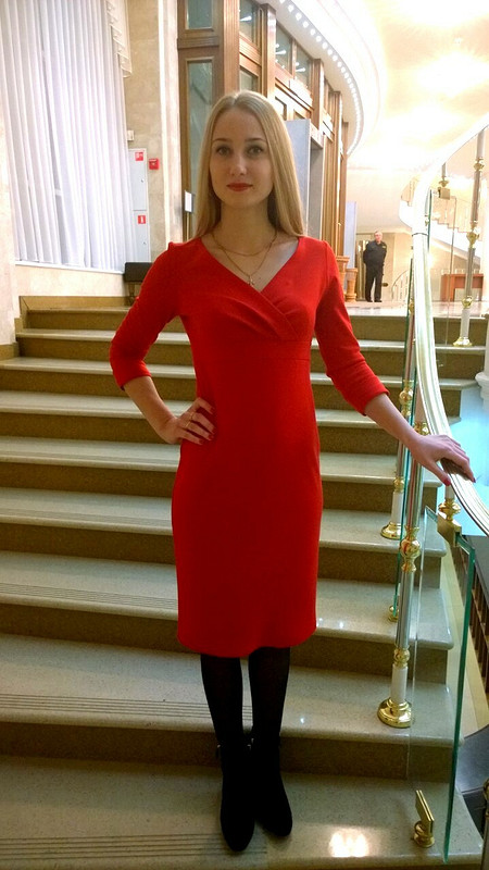 Долгожеланное красное платье от Ollala
