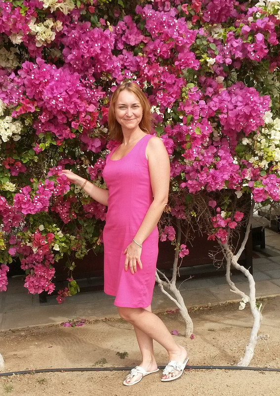 Платье розовое от lkhorosheva