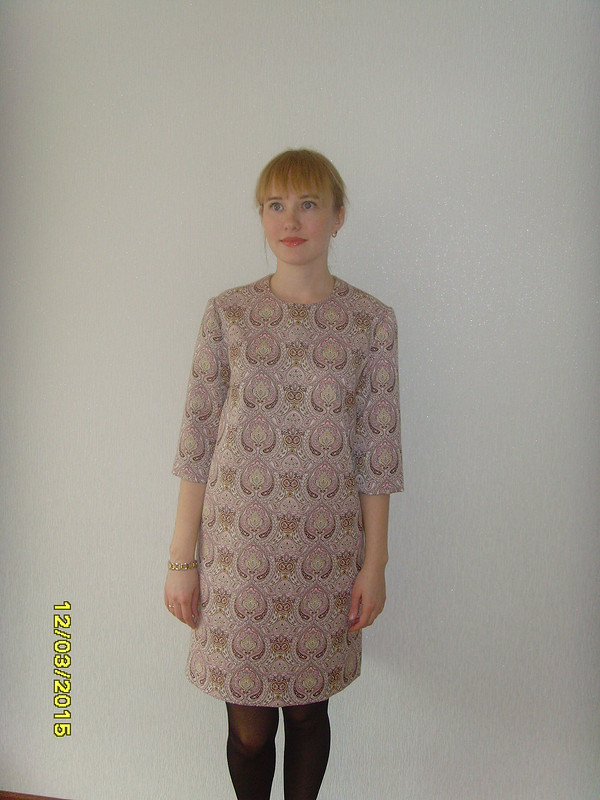 Платье-мешочек от Lubov' Andreeva