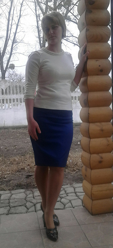 Синенькая юбочка от Olga_Pol