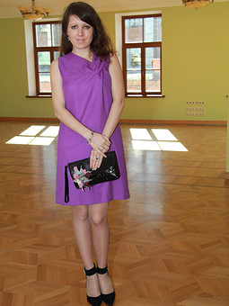Платье Фиолетовое