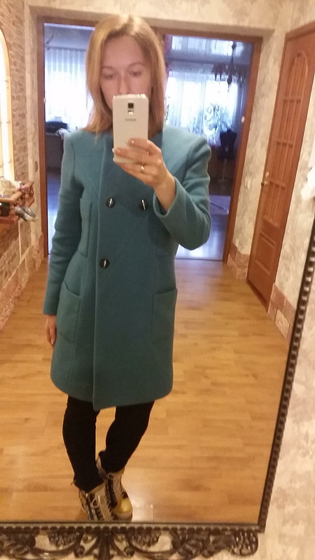 теплое пальто от A_llena