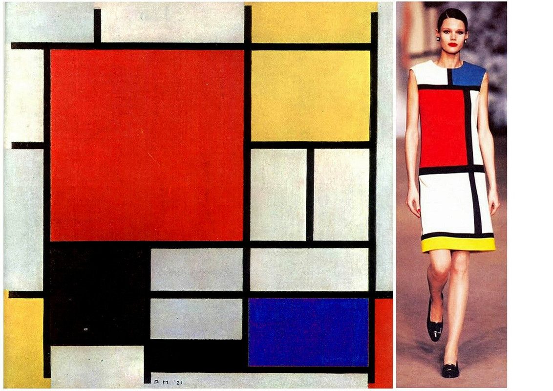 Геометрия от Mondrian от Nelly Trines