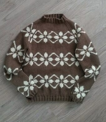 Теплый свитер от Nasya-lisa