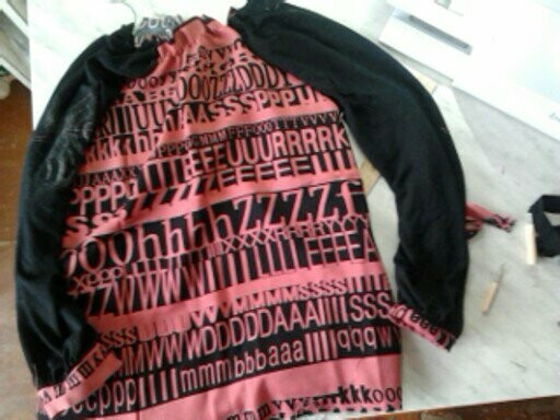 блуза комбинированная от ТатьянаАлиса