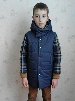 Зимняя куртка для сына