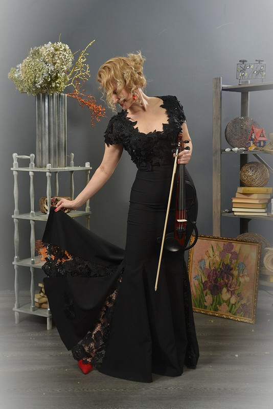 Любимое концертное платье-макси от Юлия Прокофьева