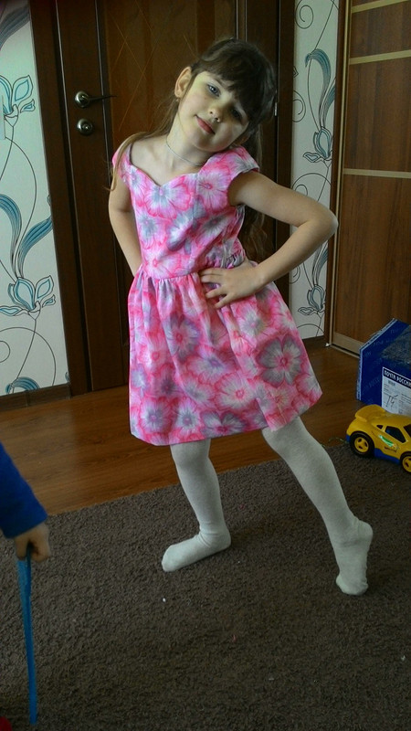 Платье для дочки на лето от Lenttochka