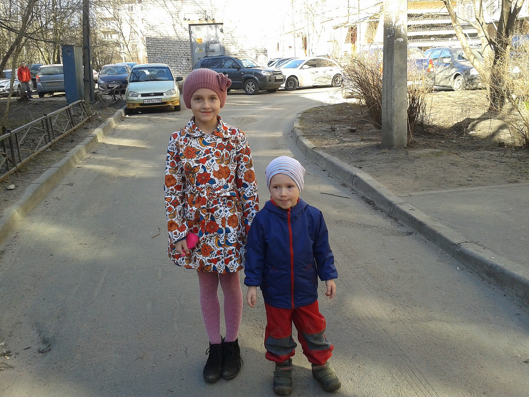 Весенние обновки детям любимым от kasikovna