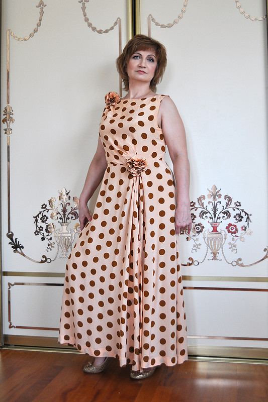 Платье в горох от IrinaGruzda