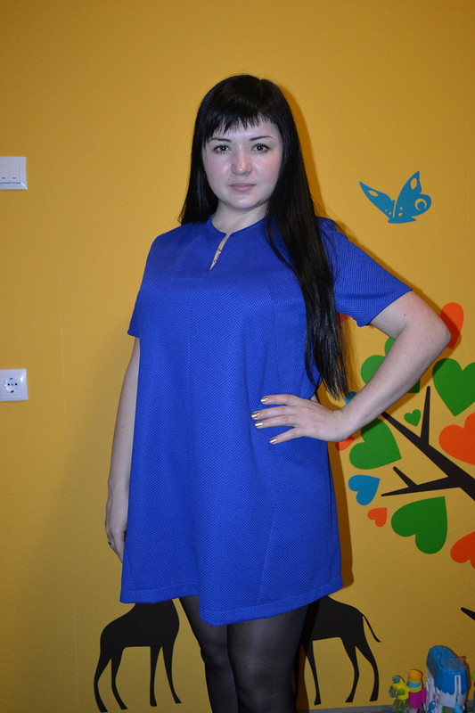 Синее платьице от Mari_na