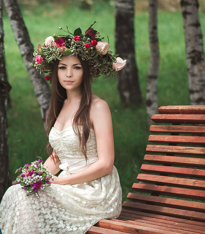 Свадебное платье в стиле Рустик от Mariana_Verdemare