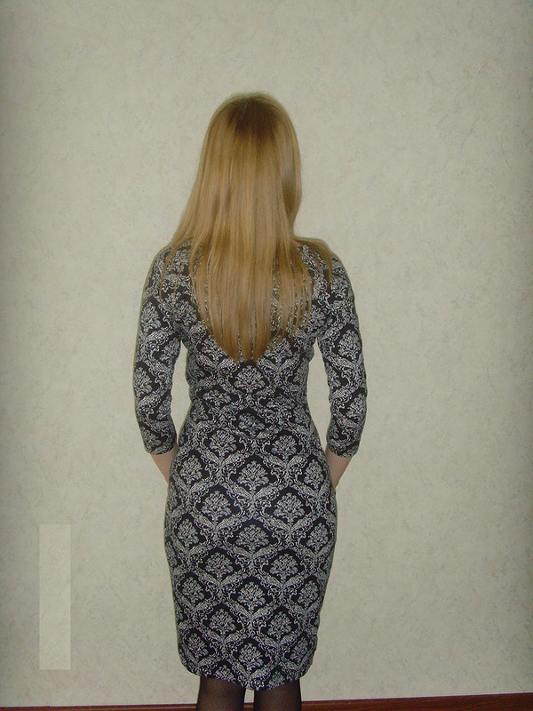 Платье с узорами в стиле барокко от Lubov' Andreeva