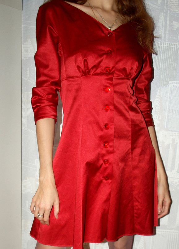 Красное платье от MaryVer
