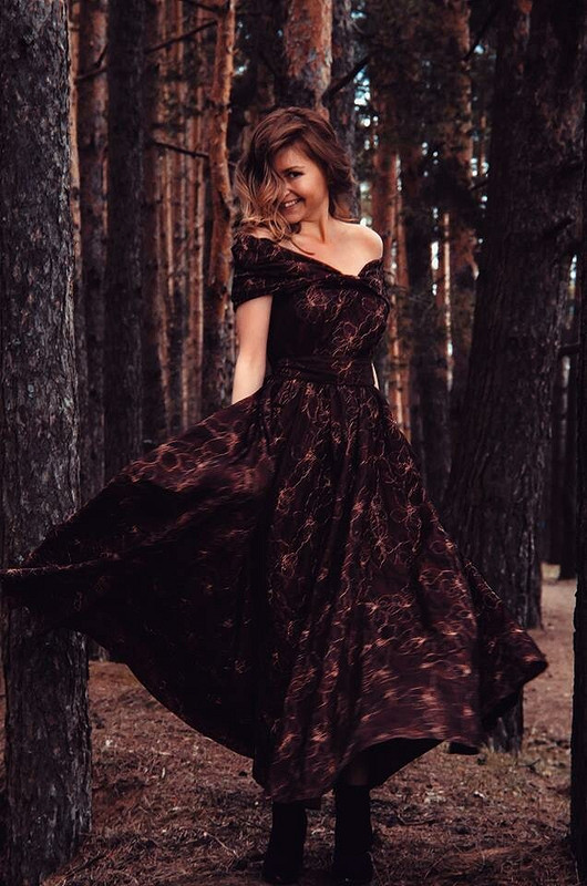 Сказочное платье....Винтаж 2014,мод. «Фиоре» от Rezi